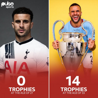 Pulse Sports Nigeria On In Kyle Walker Left