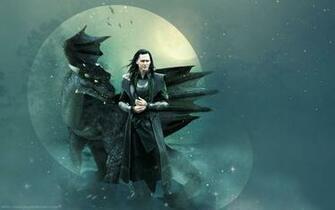 Loki And Dragon Wallpaper By Anngeea