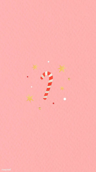 Candy Cane In Pink Wallpaper