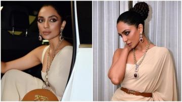 Sobhita Dhulipala S Hot Look In Sabyasachi Saree For Kurup World
