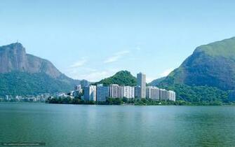 Wallpaper Rio De Janeiro Brazil City Ocean Desktop