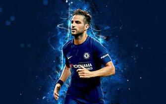 Wallpaper 4k Cesc Fabregas Abstract Art Football
