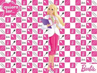 Barbie Girl Logo Tag Fondos Imagenes