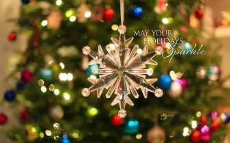 Christmas Ornaments Wallpaper