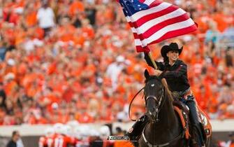 Opsommingsteken Oklahoma State Voetbal Wallpaper