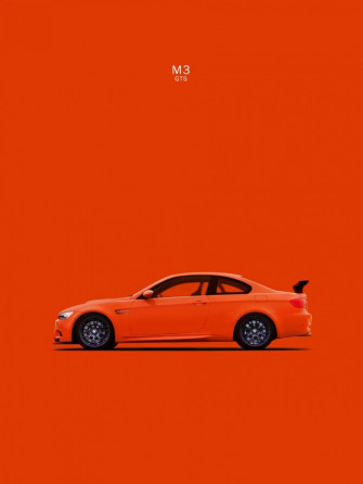 Bmw M3 Gts Orange Poster Print By Mark Rogan Rgn113074 Posterazzi