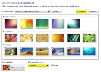 Wallpaper Slideshow In Windows