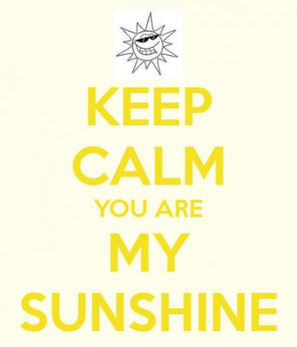 Keep Calm You Are My Sunshine And Carry On Image Generator