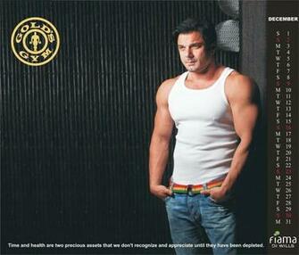Gold S Gym Calander Desktop Wallpaper