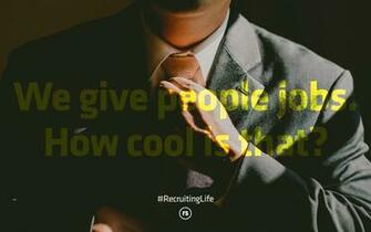 Recruitment Themed Desktop Device Wallpaper