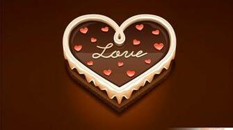 Sweet Heart Chocolate Wallpaper Candy