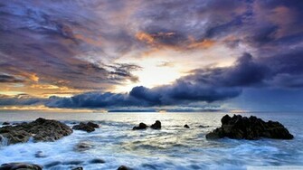 Seaside HDr Wallpaper