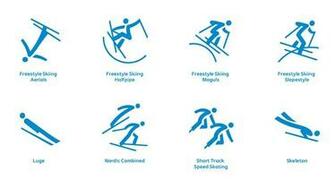 Pyeongchang Olympic Pictograms Related Keywords