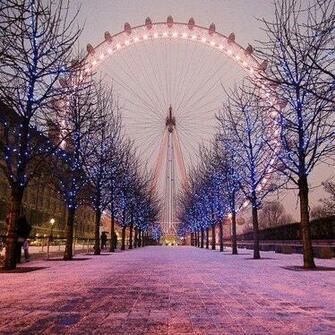 London Eye At Christmas Wallpaper HD Uploaded By P K