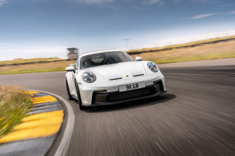 White Porsche Gt3 Pdk Sport Car