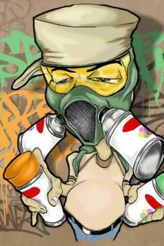 3d Graffiti Characters Cool