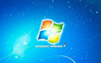 Wallpaper New Year Microsoft Windows7 Snow Christmas