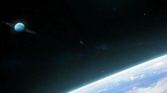 Outer Space Stars Planets Artwork Iss