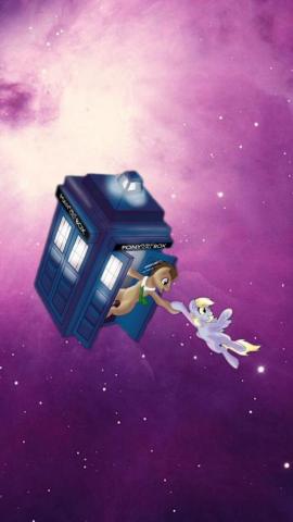 Dr Whooves And Derpy Wallpaper Doctor My Lil Pony