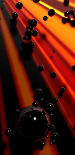 Bubbly Lines Samsung Galaxy Note S9 S8 QHD