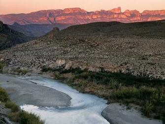 Nature Rio Grande River Big Bend National Park Texas Picture