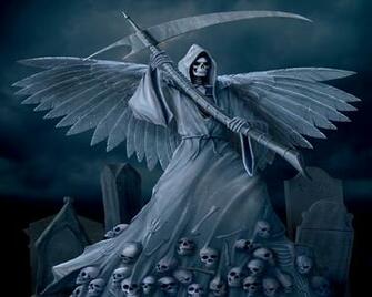 Grim Reaper Computer Wallpaper Desktop Background Id