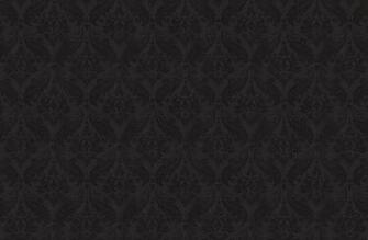 Vintage Flock Black Wallpaper Kelly Hoppen London