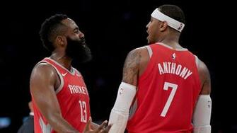 Harden On Carmelo Anthony Trade It Kind Of Sucks Sporting News
