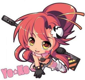 Cute Anime Chibi Yoko Wallpaper She Has A
