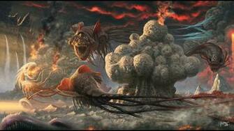 Dark Horror Evil Fantasy Art Monsters Wallpaper
