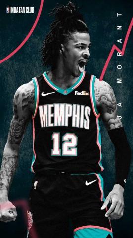Ja Morant Wallpaper Discover More Cartoon Dunk iPhone Memphis