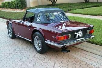 Triumph Tr6 Classic Convertible Wallpaper