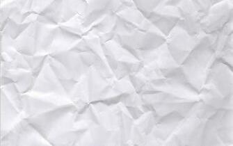 Crumpled White Paper Texture HD Wallpaper