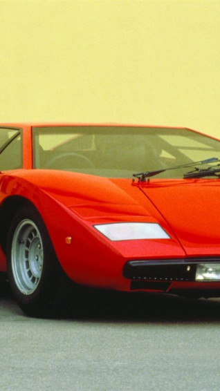 iPhone Wallpaper On Lamborghini Countach