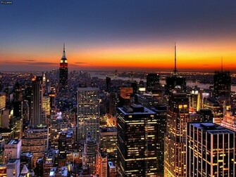 Nyc Skyline Wallpaper At Night
