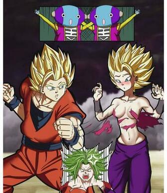Goku Vs Caulifla By Imaginationclash