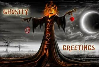 Halloween Greeting Invitation Cards Hot Spooky