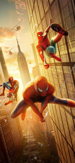Spiderman Into The Spider Verse Poster 4k iPhone Xs