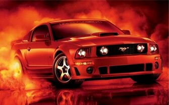 HD Wallpaper Desktop 1080p Ford Mustang Muscle Car