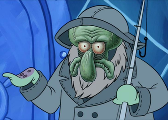 Squidward The Deadly Fisherman By Boygeymario