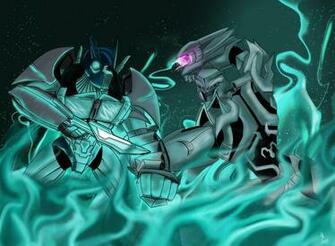 Optimus Prime Vs Megatron By Atlasavion