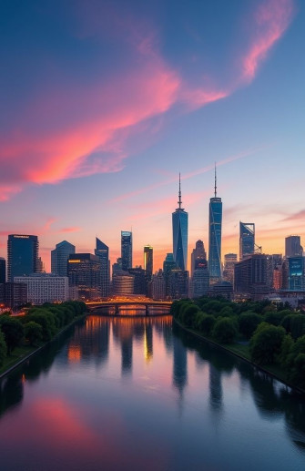 Windows City Wallpaper