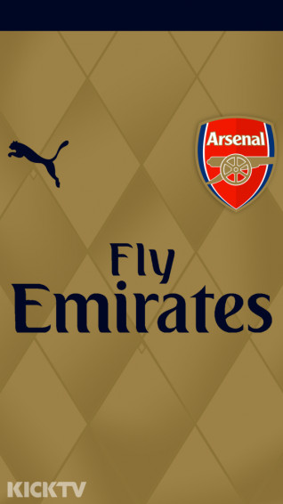 Footy Headlines On X Golden Arsenal Away Kit Mobile Wallpaper