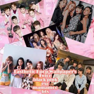 Easthetic Kpop Wallpaper S Bts Black Pink Twice Exo Mamamoo Home