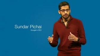 Sundar Pichai Google S New Seo Key Software Services