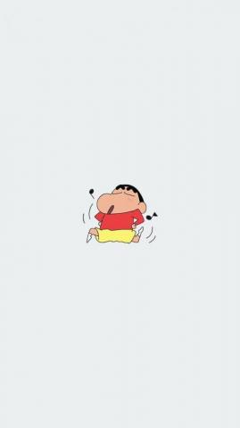 Shinchan Wallpaper Photos Light Blue Background Idea