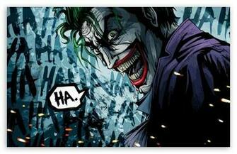The Joker Illustration HD Wallpaper For Standard Fullscreen