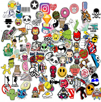 Sticker Wallpaper