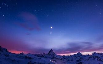 Night Sky With Stars Wallpaper