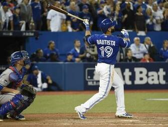 Photos Of Jose Bautista S Epic Bat Flip Thescore